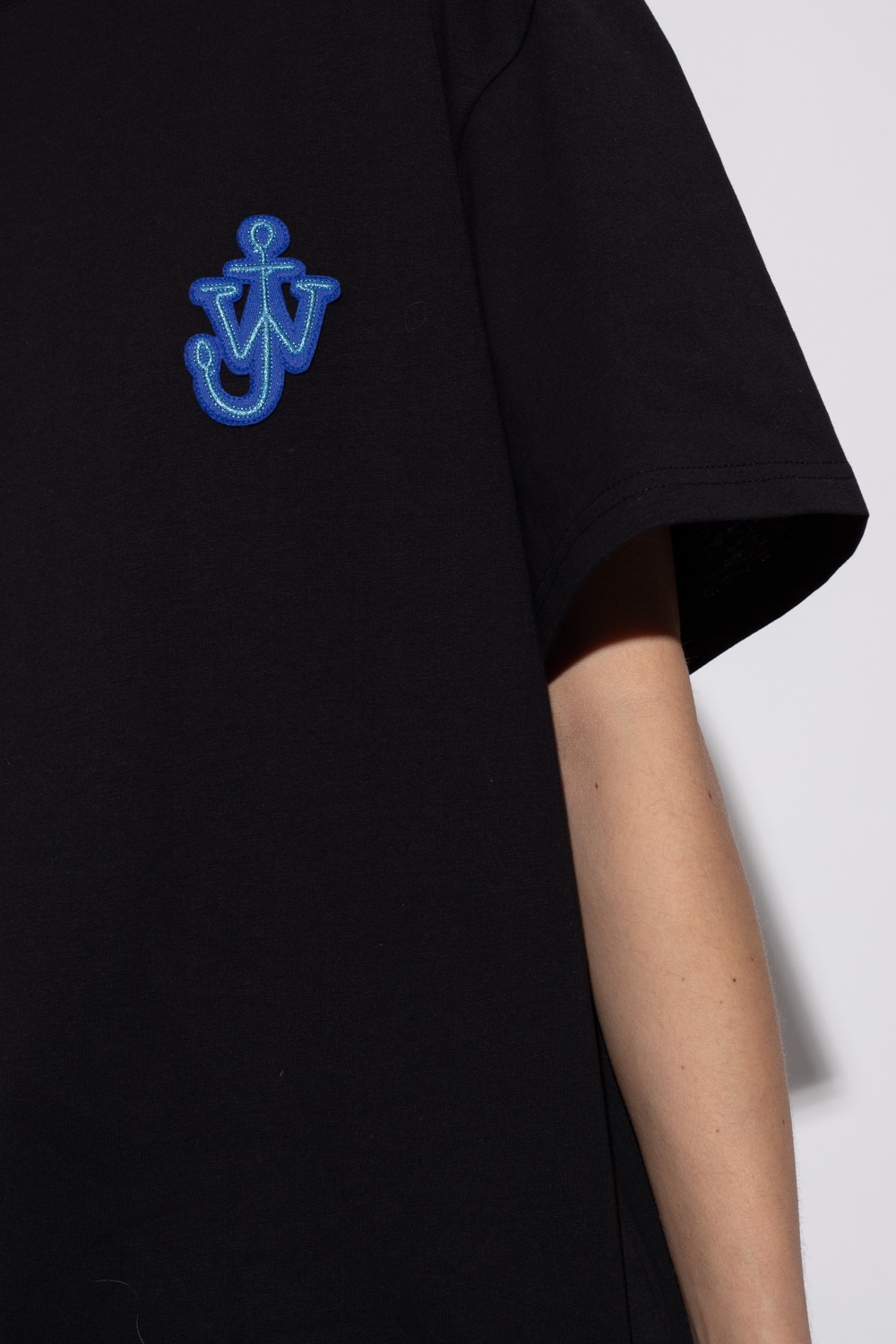 JW ANDERSON 売れ筋商品|||J.W.アンダーソン Tシャツ トップス レディース T-shirts Black Women's T-Shirts by JW Anderson